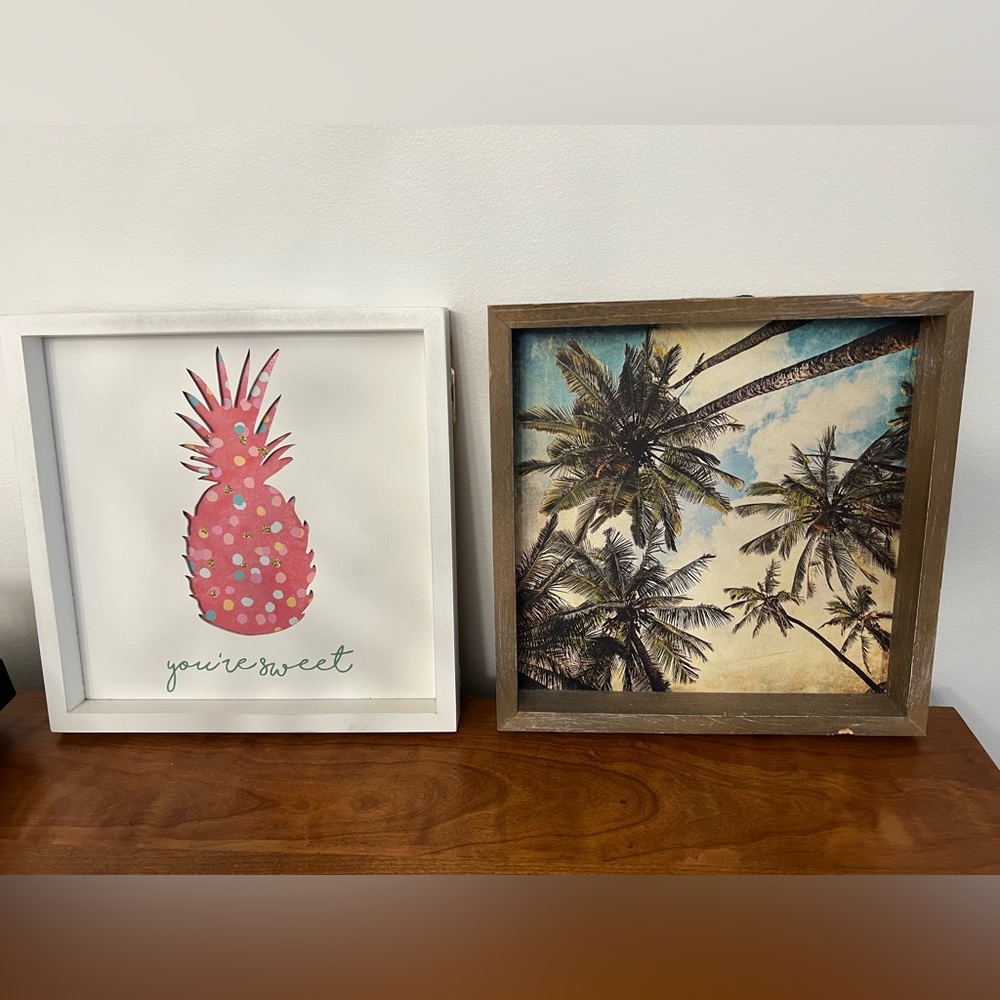 Cute Wall Frames (2 Of Them) Size - 10*10